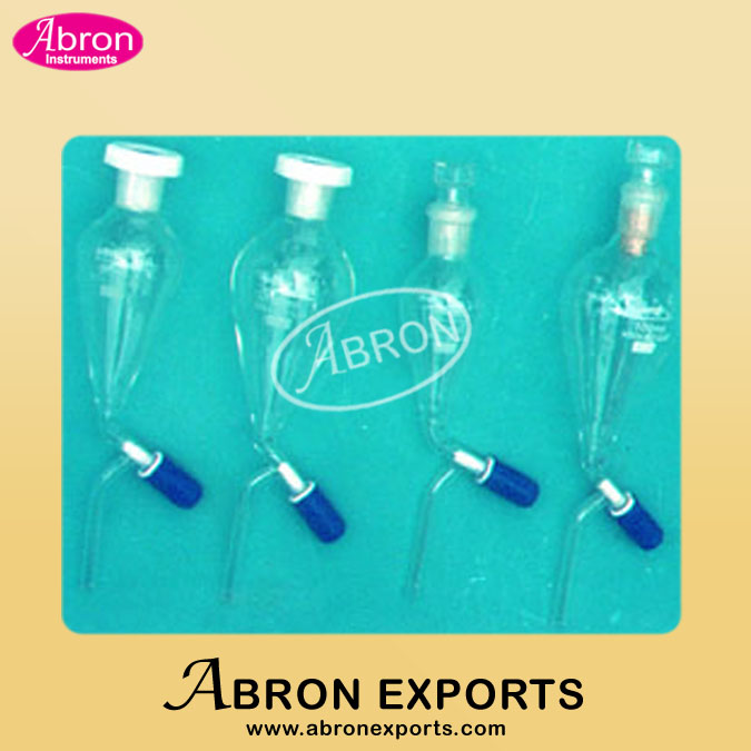 EC-018-28 Funnel Separating Pear Shaped 100ml Abron