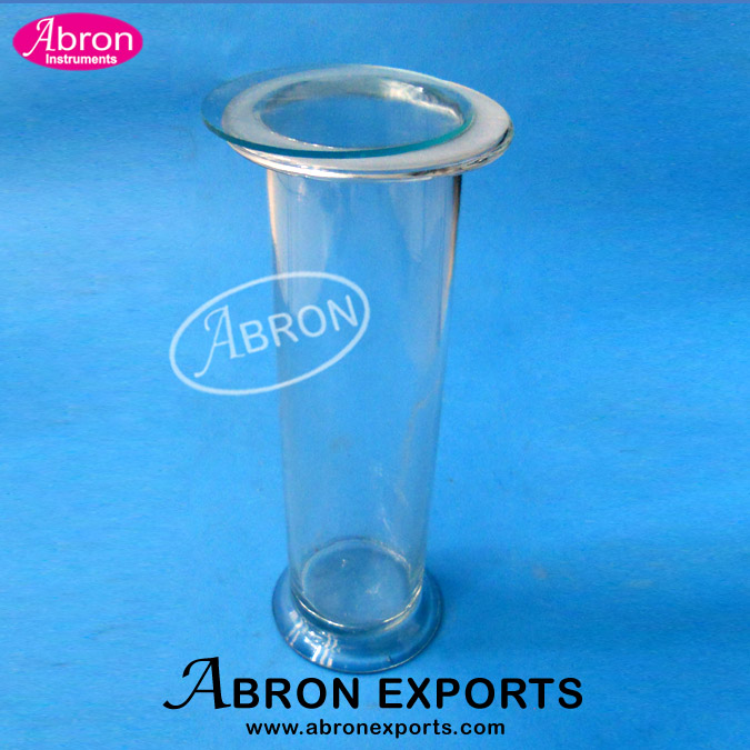 EC-019-1 Gas Collection Apparatus Gas Jar Glass 75x300mm Abron