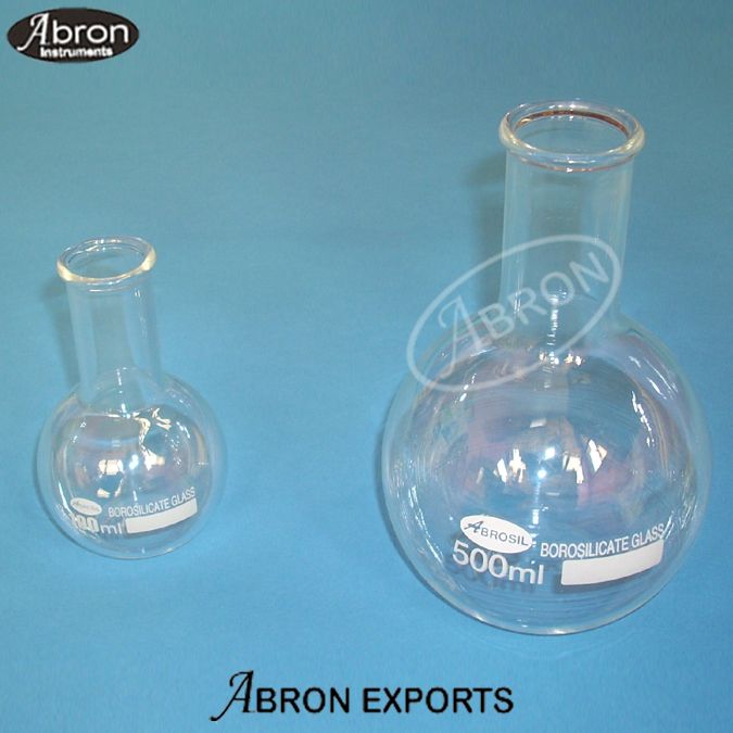 EC-049-1 Flasks, Round Bottom 500ml Abron  