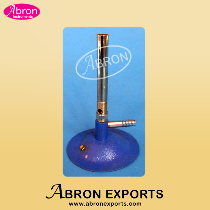 EC-008 Bunsen Burner Brass pipe with air regulator steel powder coated base with pipe nosel 10pc AP-410A EC-008 Abron 
