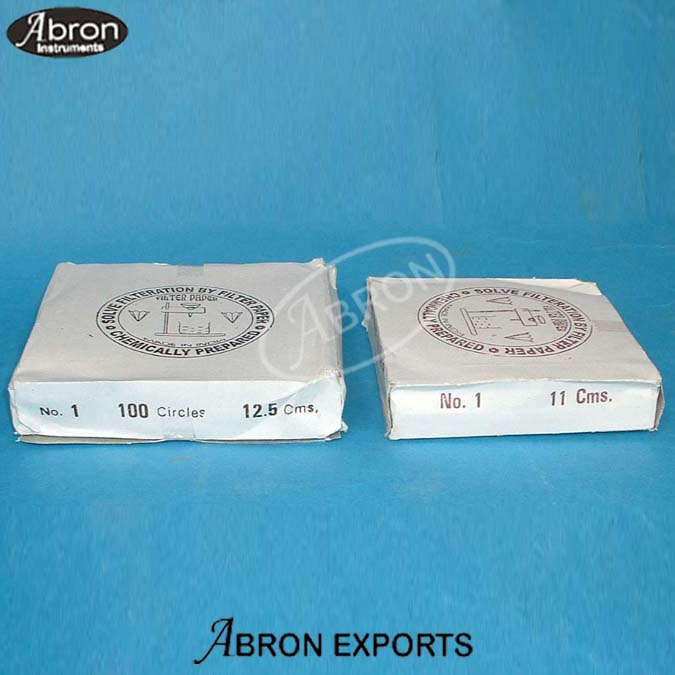 EC-143 Elementary Filter Papers 110mm Abron 