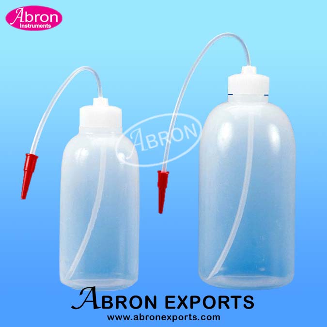 EC-222 Wash Bottle Polythene 250 cm3 ml Abron EC-222