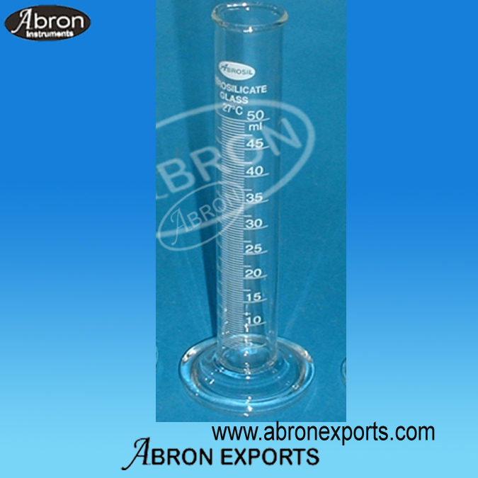 EC-015C Measuring Cylinders Glass cylinder Measuring 50 cm3 (ml) Glass Abron 