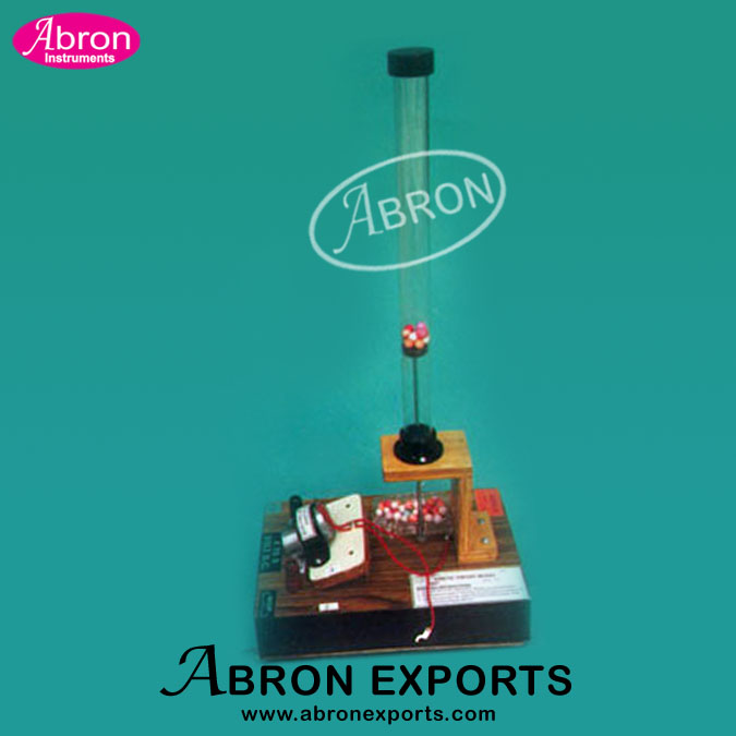 EP-024b Electric Motor for Kinetic Model Abron  with perspex tube balls seperatable motor 3vdc 6vdc on base