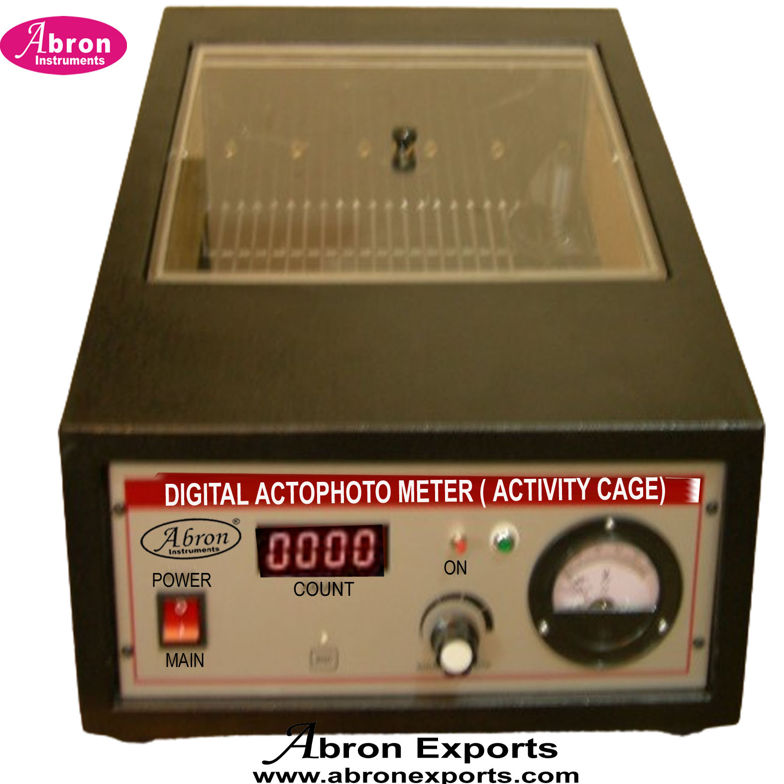 Pharmacy Activity Cage Actophotometer 1 Jumping Count Digital Meter ...