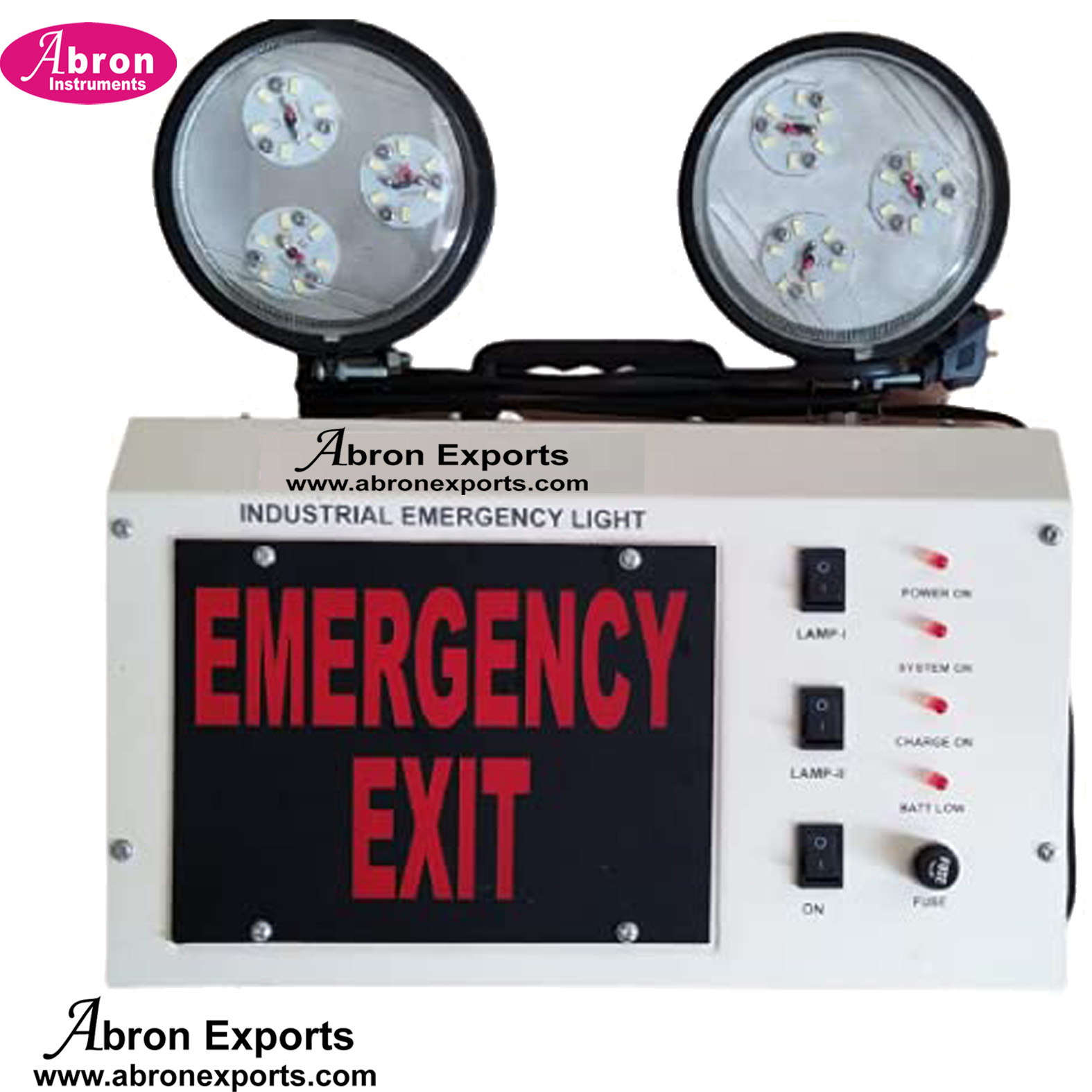 Exit Light Dual Head light US Standard Automation Systems Emergency ...