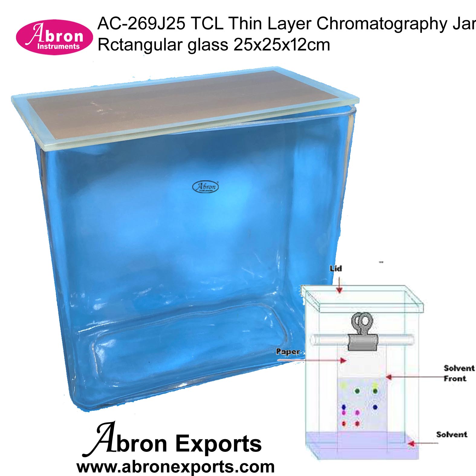 Tlc kit thin layer chromatography applicator drying rack developing ...