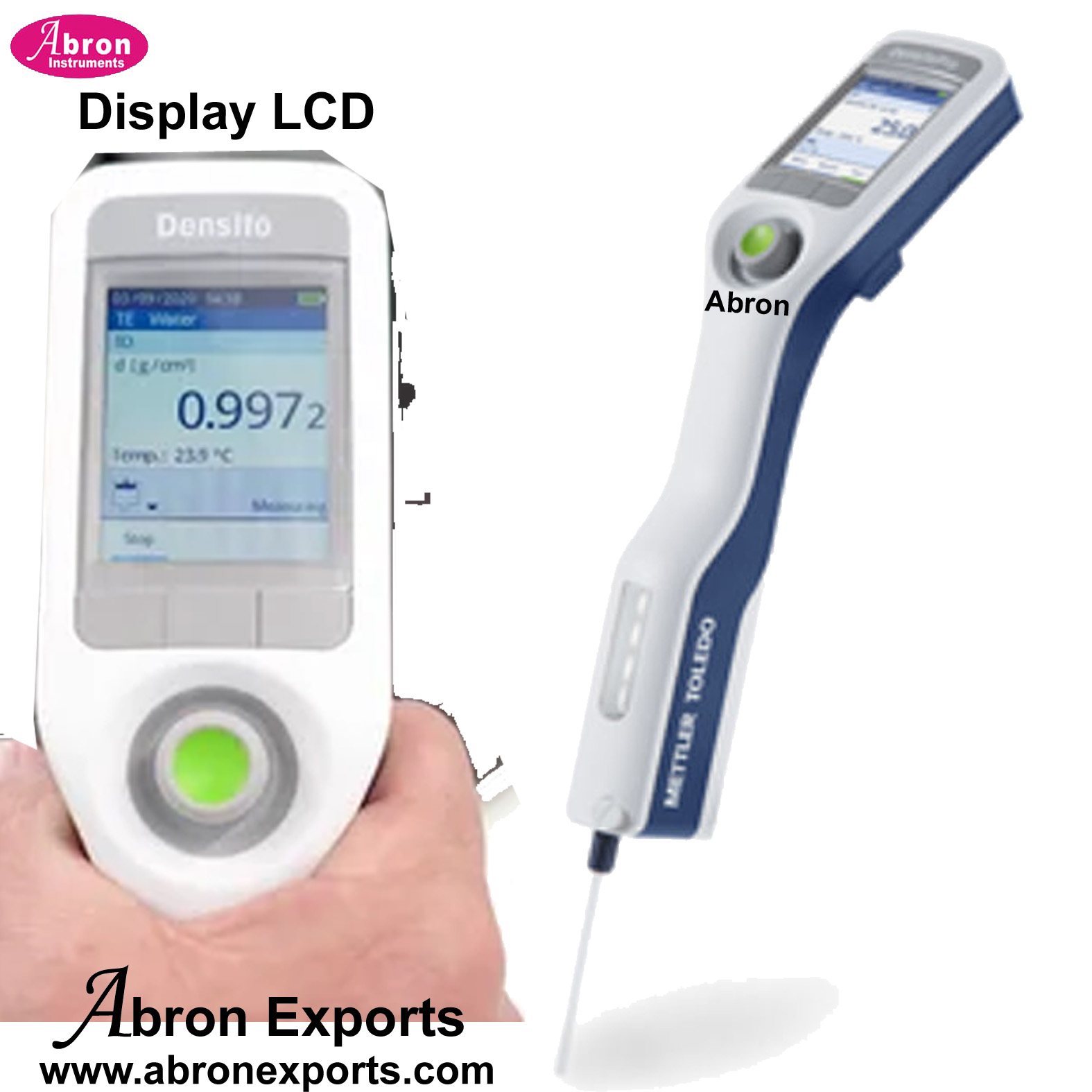 Density Measurer Digital Hand Held Densitty Meter LCD 0.0001g per cm3 Mettler Toledo ...