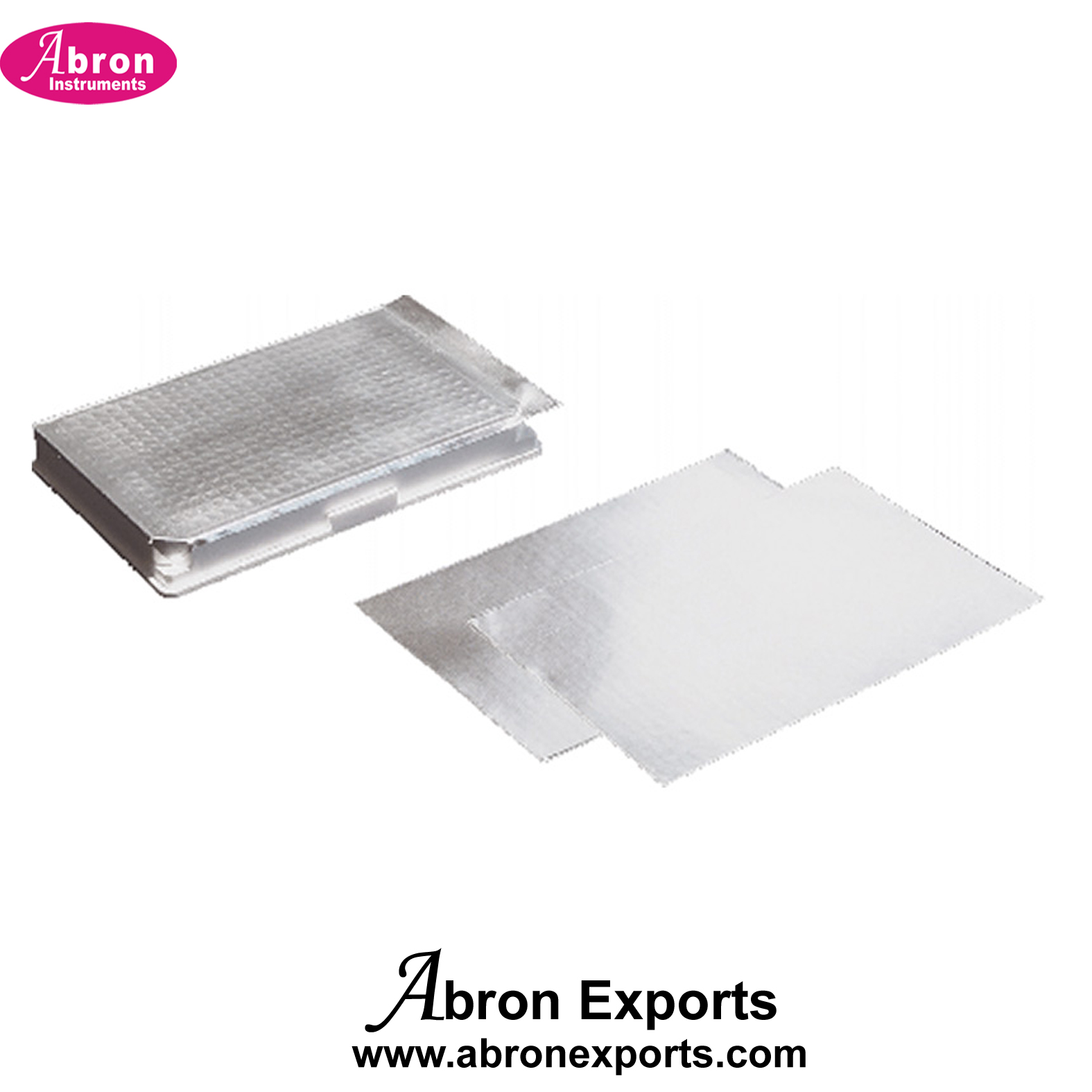 PCR Plate Aluminum Seal Plate Seal Sterile 96 Wells for Cold Storage ...