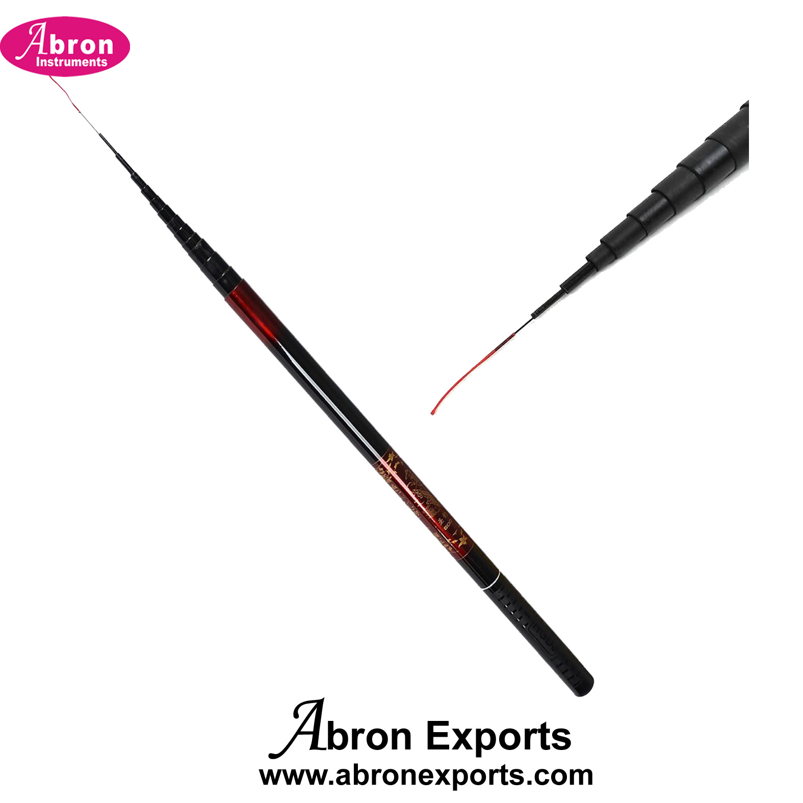 Fishing Telescopic Rod 7M 23Ft 14 Sections Telescopic Fiber Fresh water Fishing  Rod Fish Pole Abron AG-3178FR7M | Agriculture Seed Marine Fish |  Abronexport.com