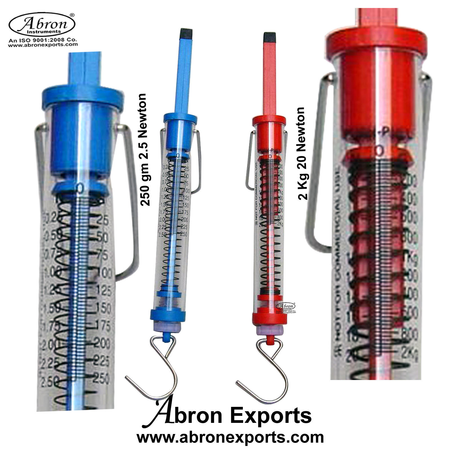 Newton Meters (dynamometers) Spring Balance Tubular abron AP-656T1 ...