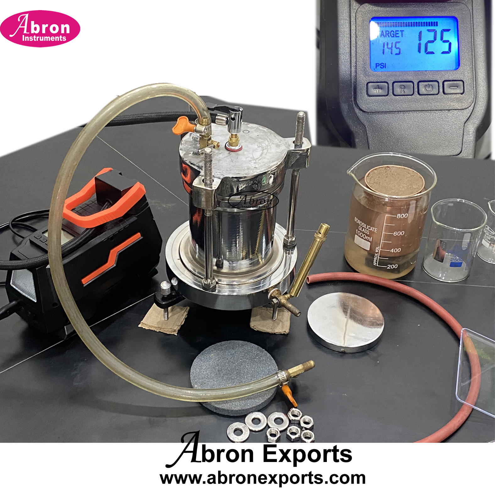 Soil Testing Water Absorption Hydration Under Pressure Plate Extraction ...